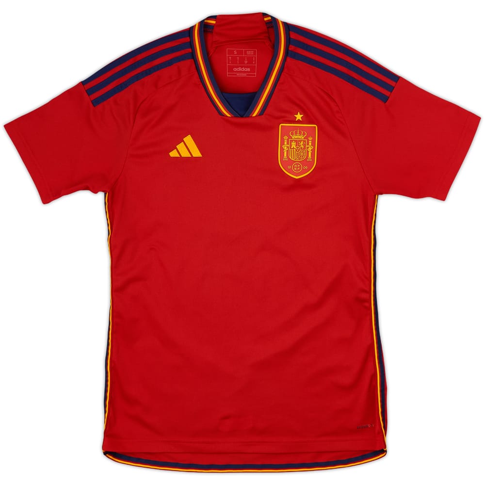 2022-23 Spain Home Shirt - 9/10 - (S)