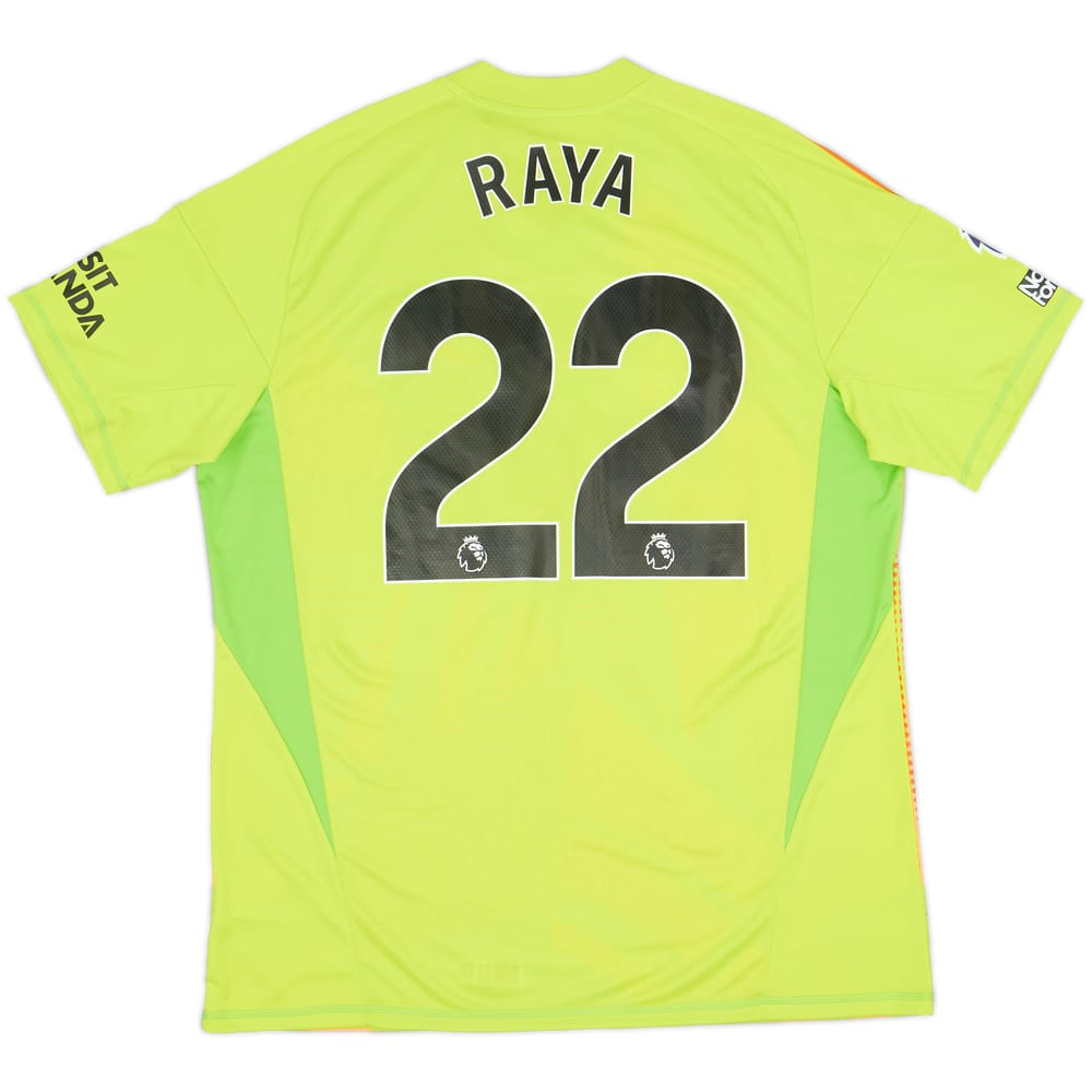 2024-25 Arsenal GK S/S Shirt Raya #22 (XL)