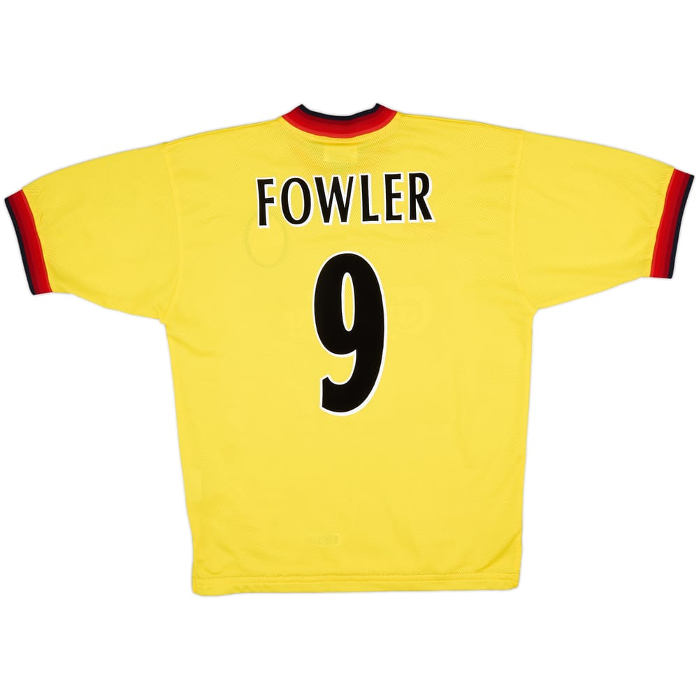 1997-99 Liverpool Away Shirt Fowler #9 - 10/10 - (M)