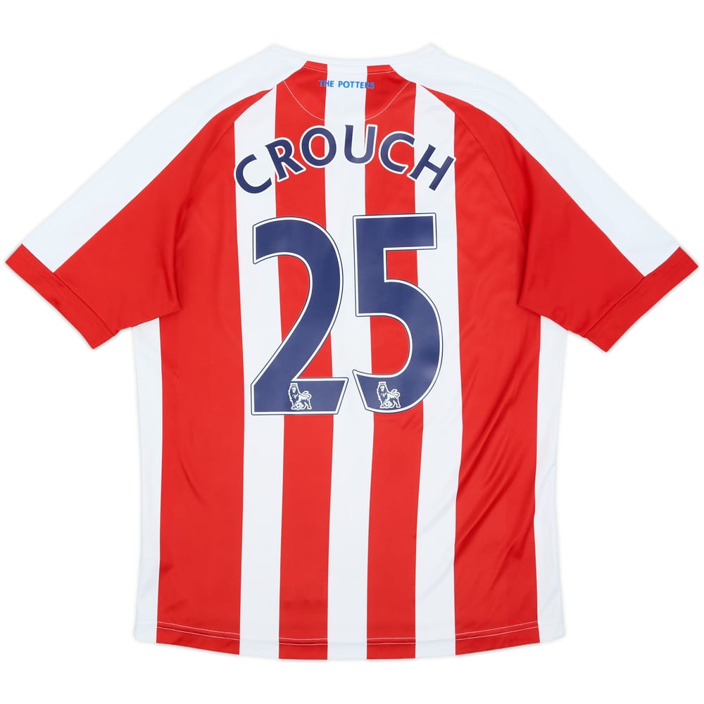 2014-15 Stoke City Home Shirt Crouch #25 - 6/10 - (S)