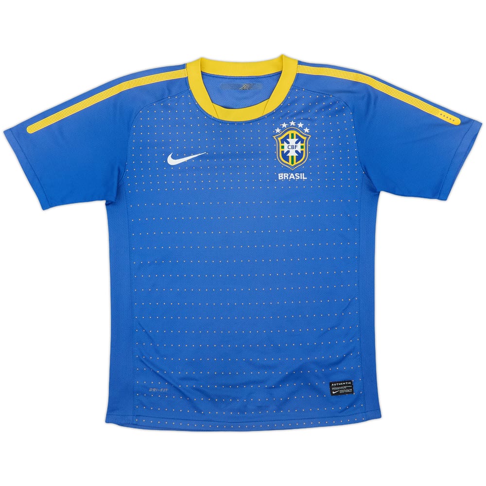 2010-11 Brazil Away Shirt - 6/10 - (L.Boys)