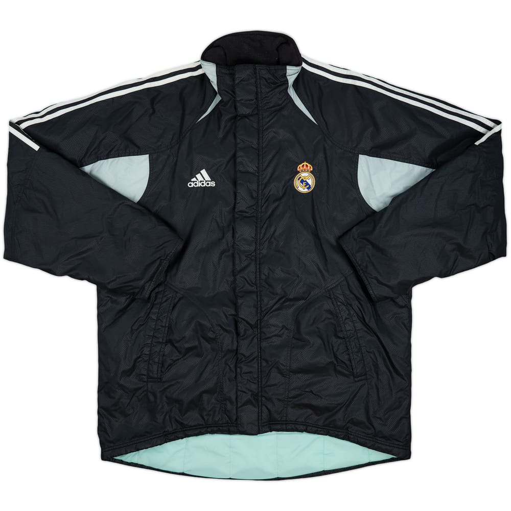 2004-05 Real Madrid adidas Padded Bench Coat - 7/10 - (XL)
