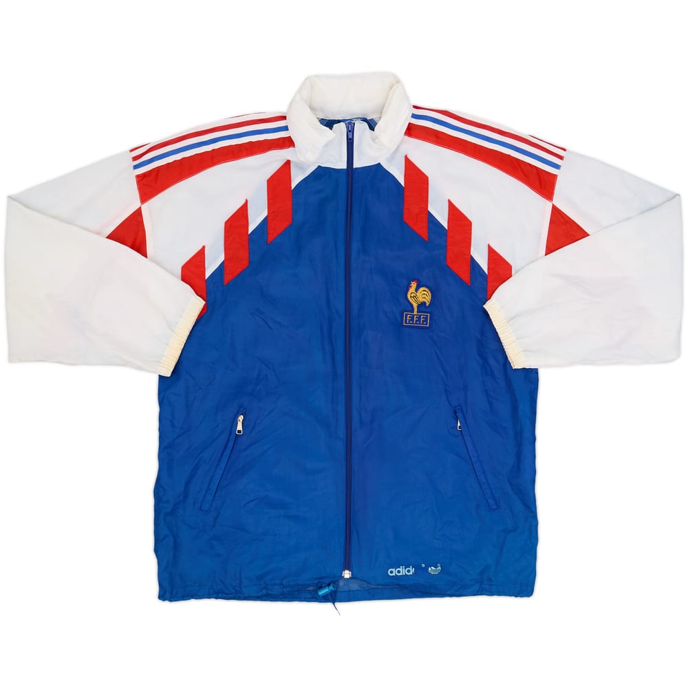 1990-92 France adidas Rain Jacket - 7/10 - (M/L)