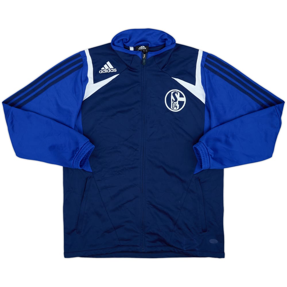 2006-07 Schalke adidas Track Jacket - 6/10 - (M)