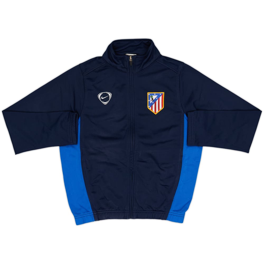 2007-08 Nike Template Track Jacket (Atletico Madrid) - 8/10 - (S.Boys)