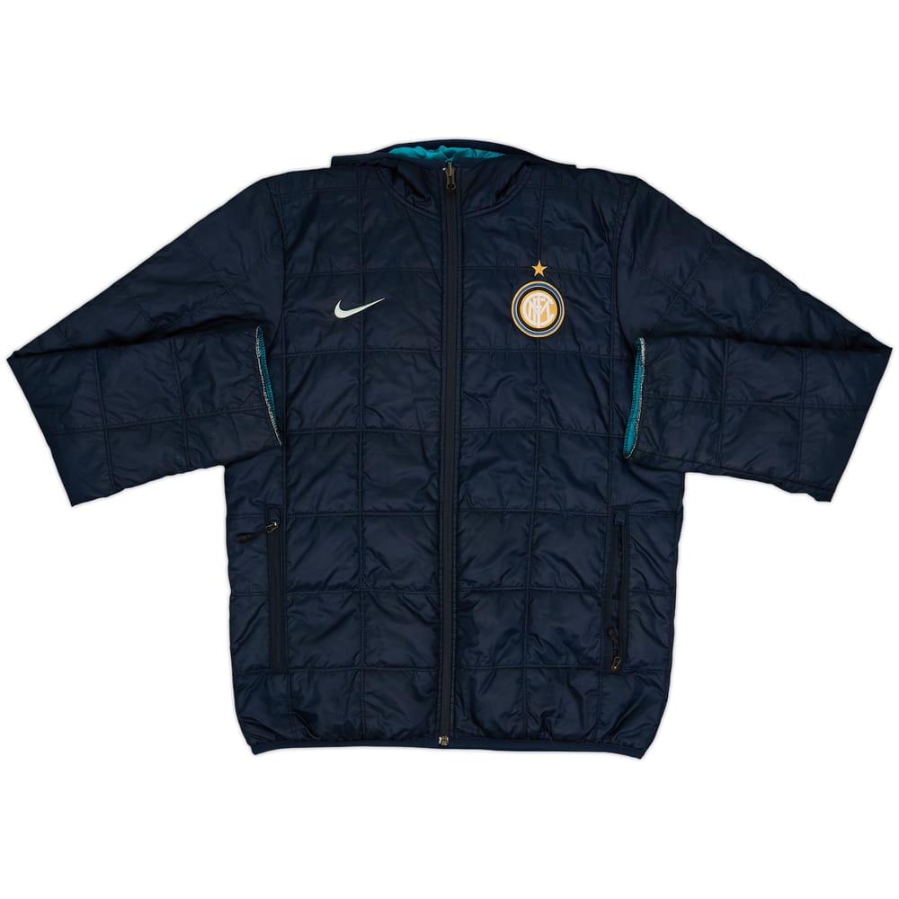 2010-11 Inter Milan Nike Reversible Padded Coat - 7/10 - (M)