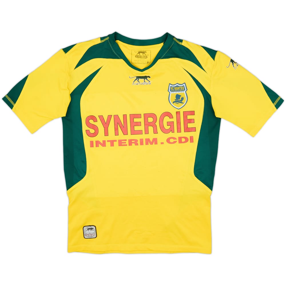 2006-07 Nantes Home Shirt - 8/10 - (L.Boys)