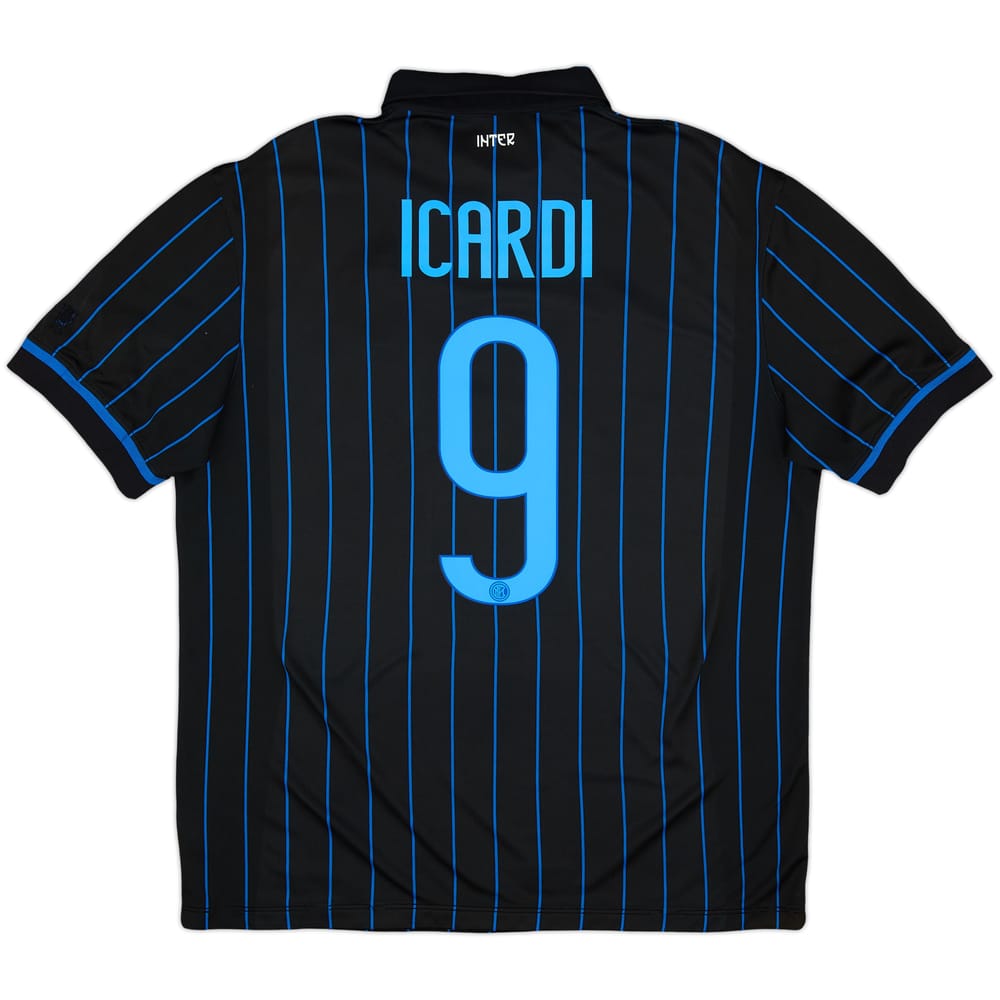 2014-15 Inter Milan Home Shirt Icardi #9 - 5/10 - (L)