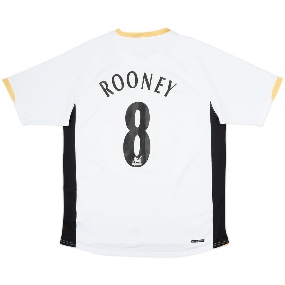 2006-08 Manchester United Away Shirt Rooney #8 - 6/10 - (L)
