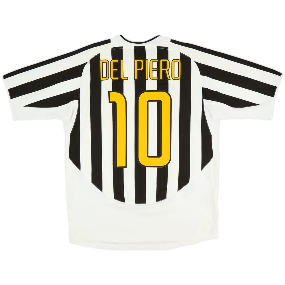 2003-04 Juventus Home Shirt Del Piero #10 - 6/10 - (L)