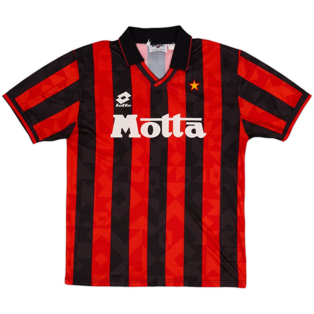1993-94 AC Milan Home Shirt - 4/10 - (M)