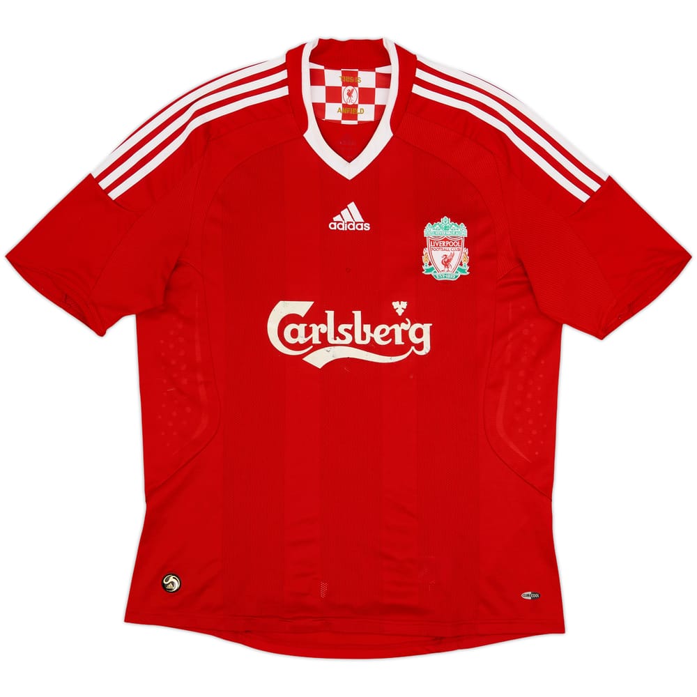 2008-10 Liverpool Home Shirt - 4/10 - (L)