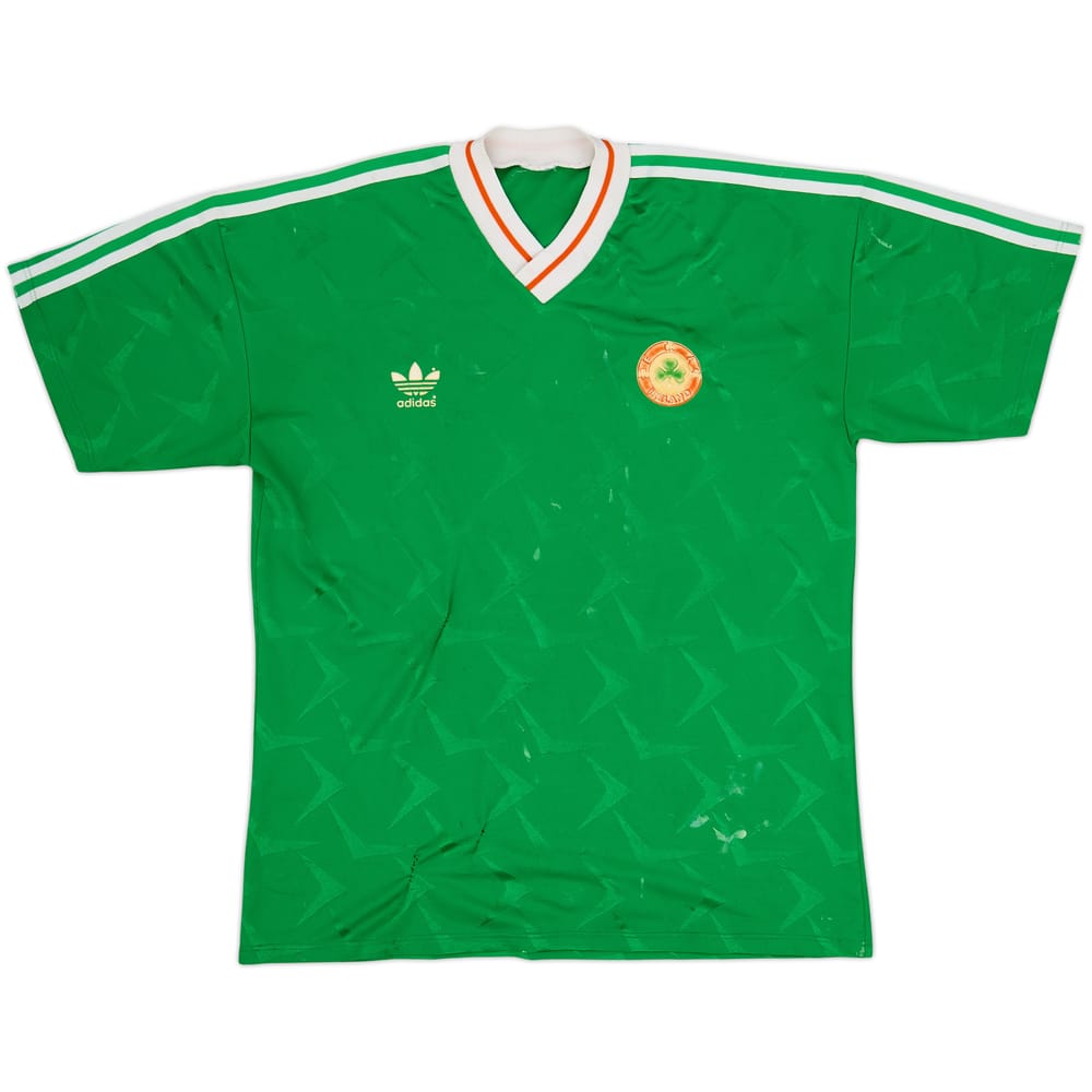 1990-92 Ireland Home Shirt - 4/10 - (L)