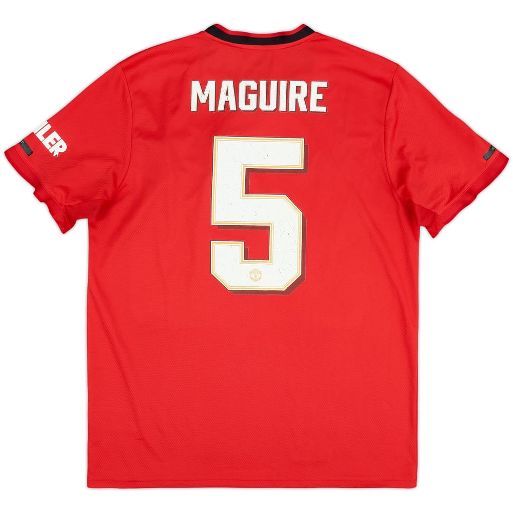 2019-20 Manchester United Home Shirt Maguire #5 - 5/10 - (L)
