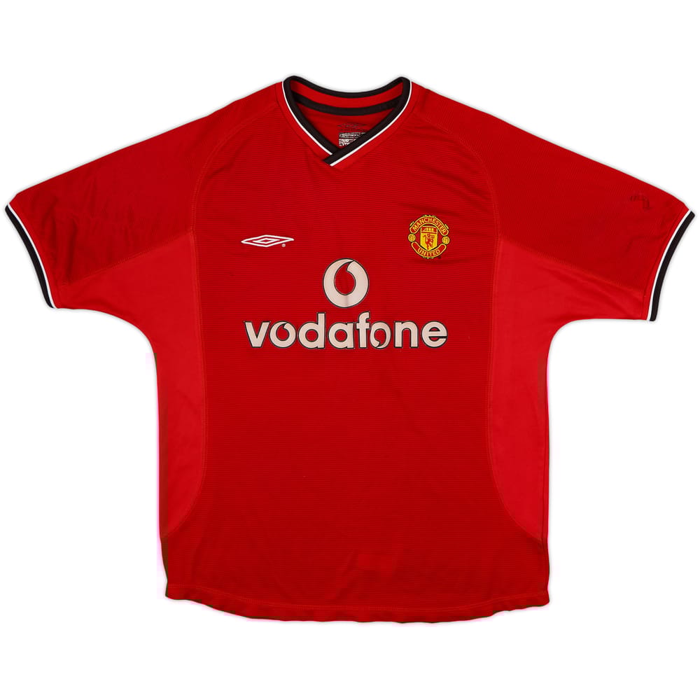 2000-02 Manchester United Home Shirt - 4/10 - (M)