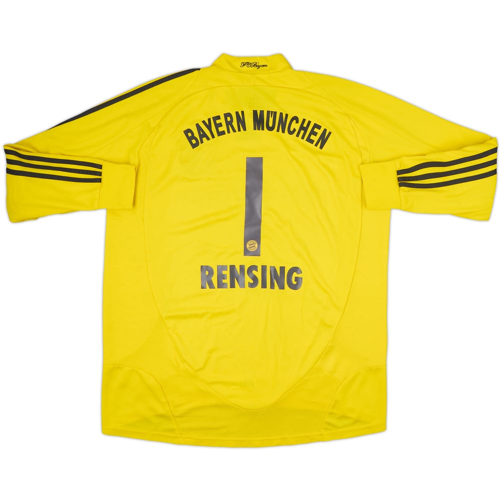2008 Bayern Munich GK Shirt Rensing #1 - 8/10 - (XL)