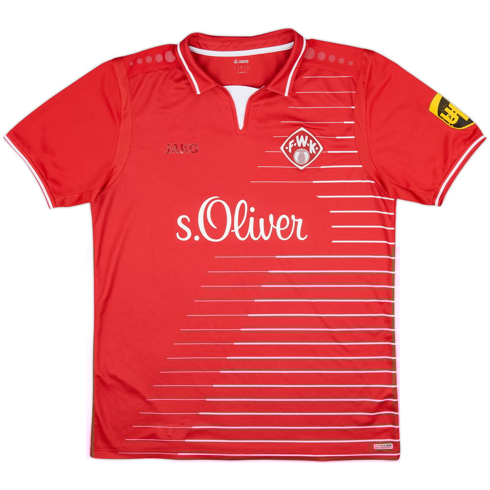 2017-18 Wurzburger Kickers Home Shirt - 4/10 - (L)