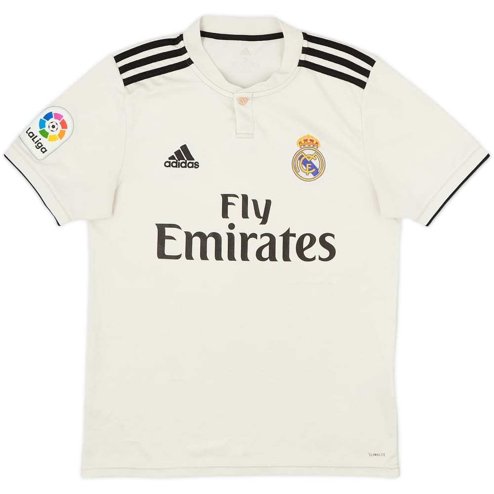 2018-19 Real Madrid Home Shirt - 5/10 - (S)