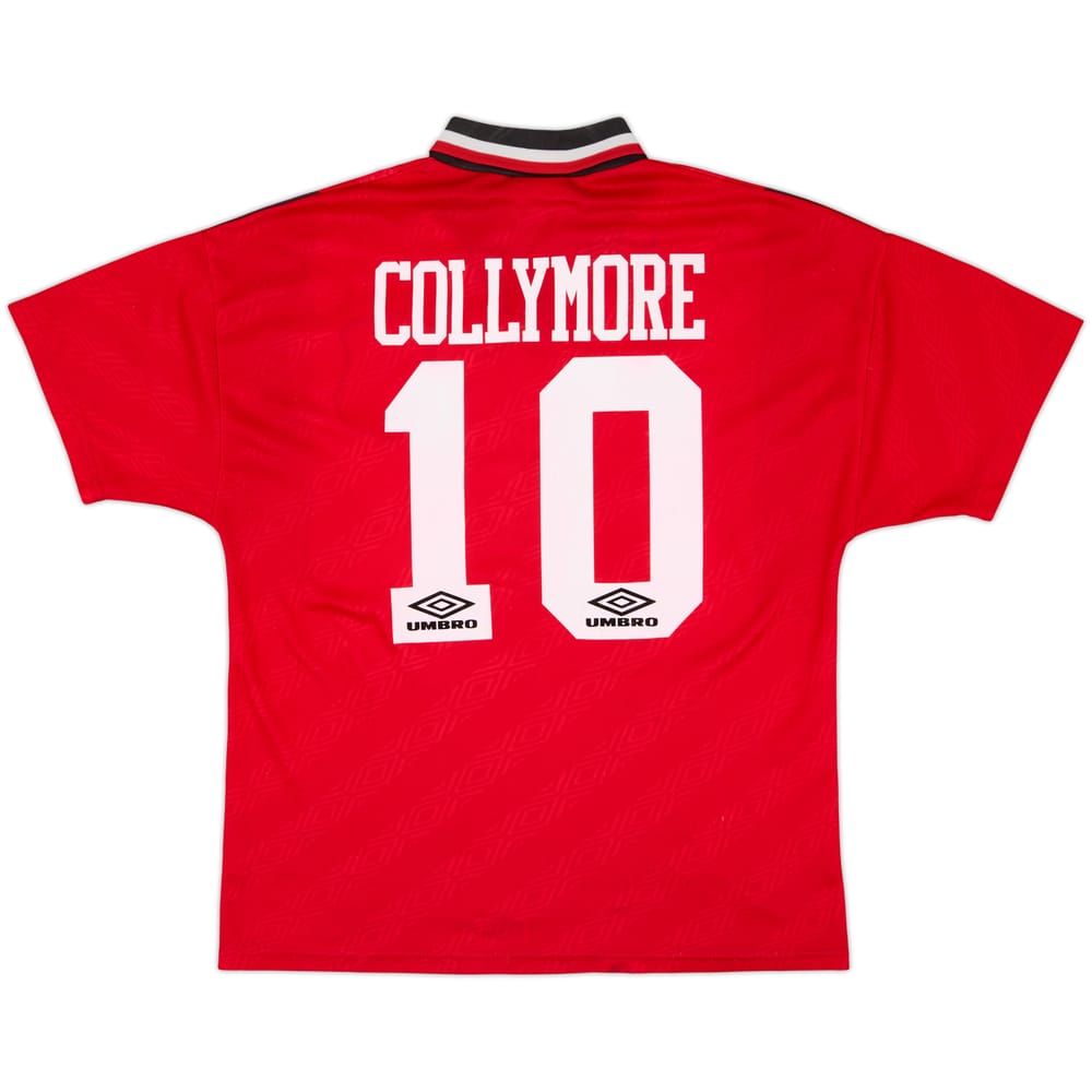 1994-96 Nottingham Forest Home Shirt Collymore #10 - 8/10 - (M)