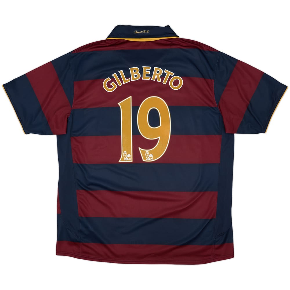 2007-08 Arsenal Third Shirt Gilberto #19 - 6/10 - (XL)