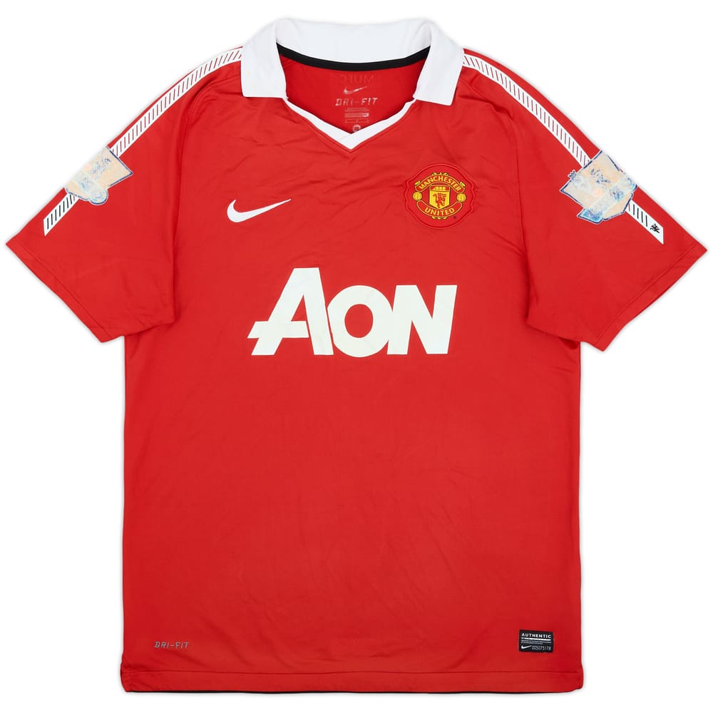 2010-11 Manchester United Home Shirt - 5/10 - (M)