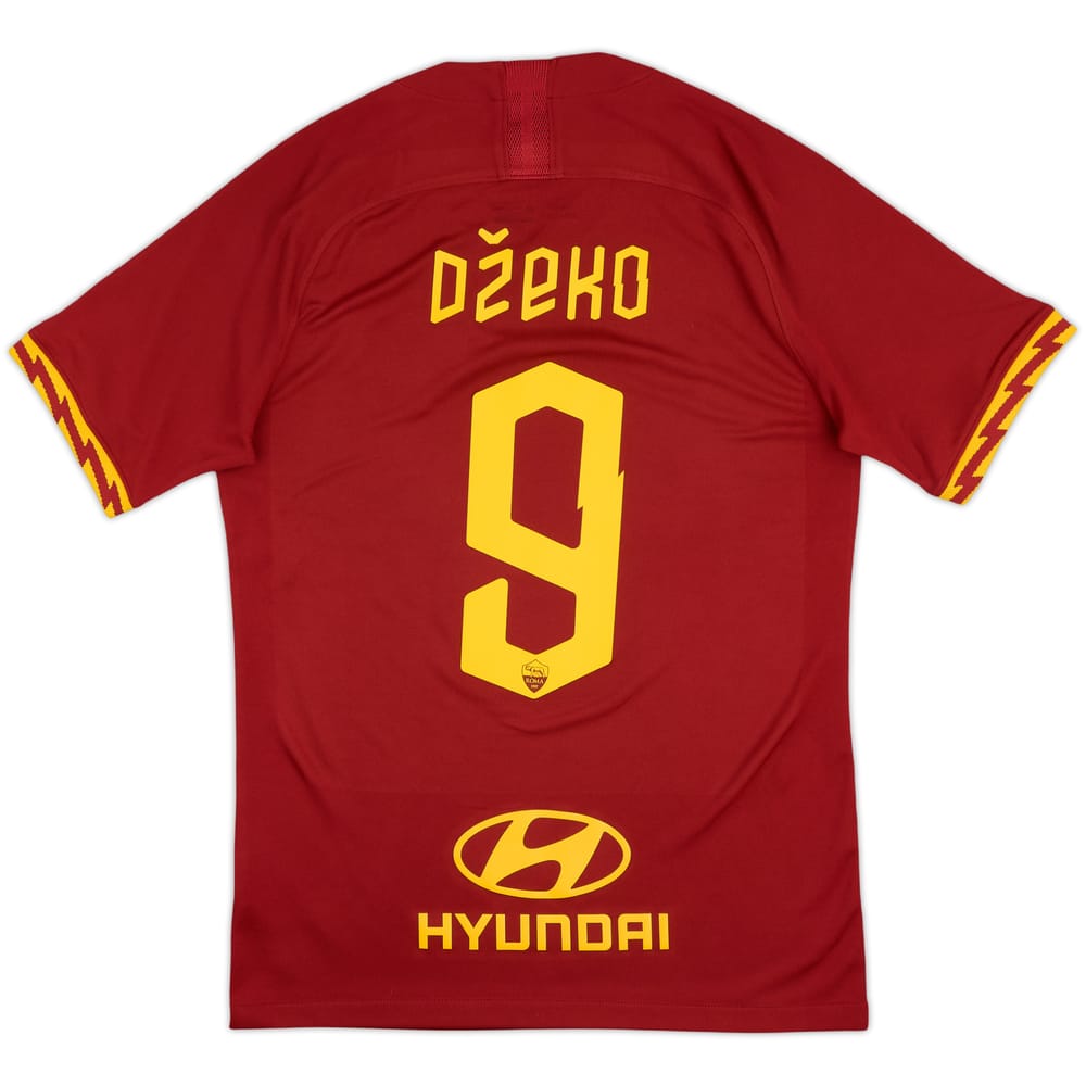 2019-20 Roma Home Shirt Dzeko #9 - 8/10 - (S)