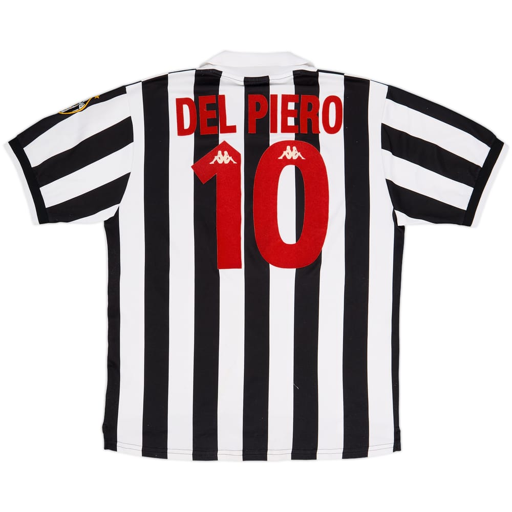 1998-99 Juventus Home Shirt Del Piero #10 - 6/10 - (L)
