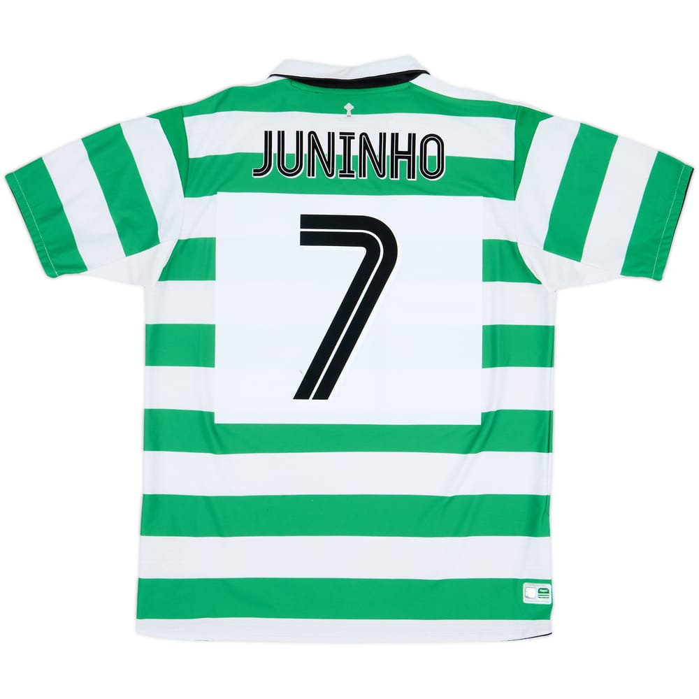 2004-05 Celtic Home Shirt Juninho #7 - 6/10 - (L)