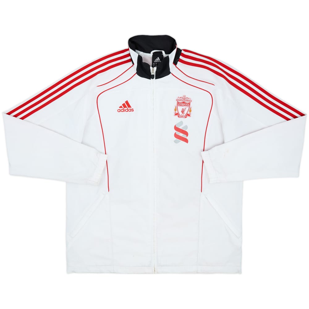 2010-11 Liverpool adidas Track Jacket - 7/10 - (L/XL)