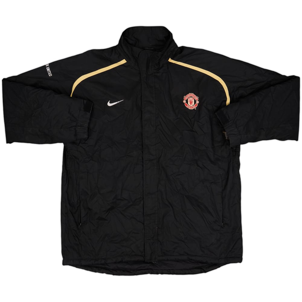 2006-07 Manchester United Nike Padded Bench Coat - 5/10 - (XL)