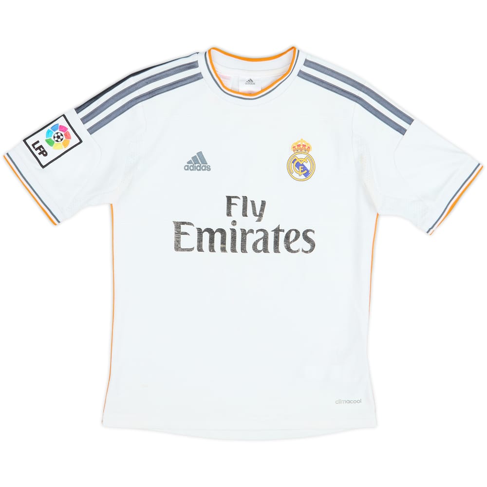 2013-14 Real Madrid Home Shirt - 4/10 - (S.Boys)