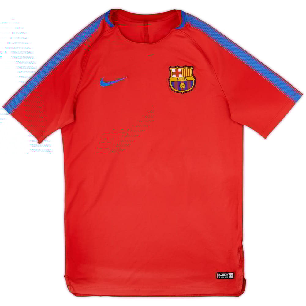 2017-18 Barcelona Nike Training Shirt - 7/10 - (M)