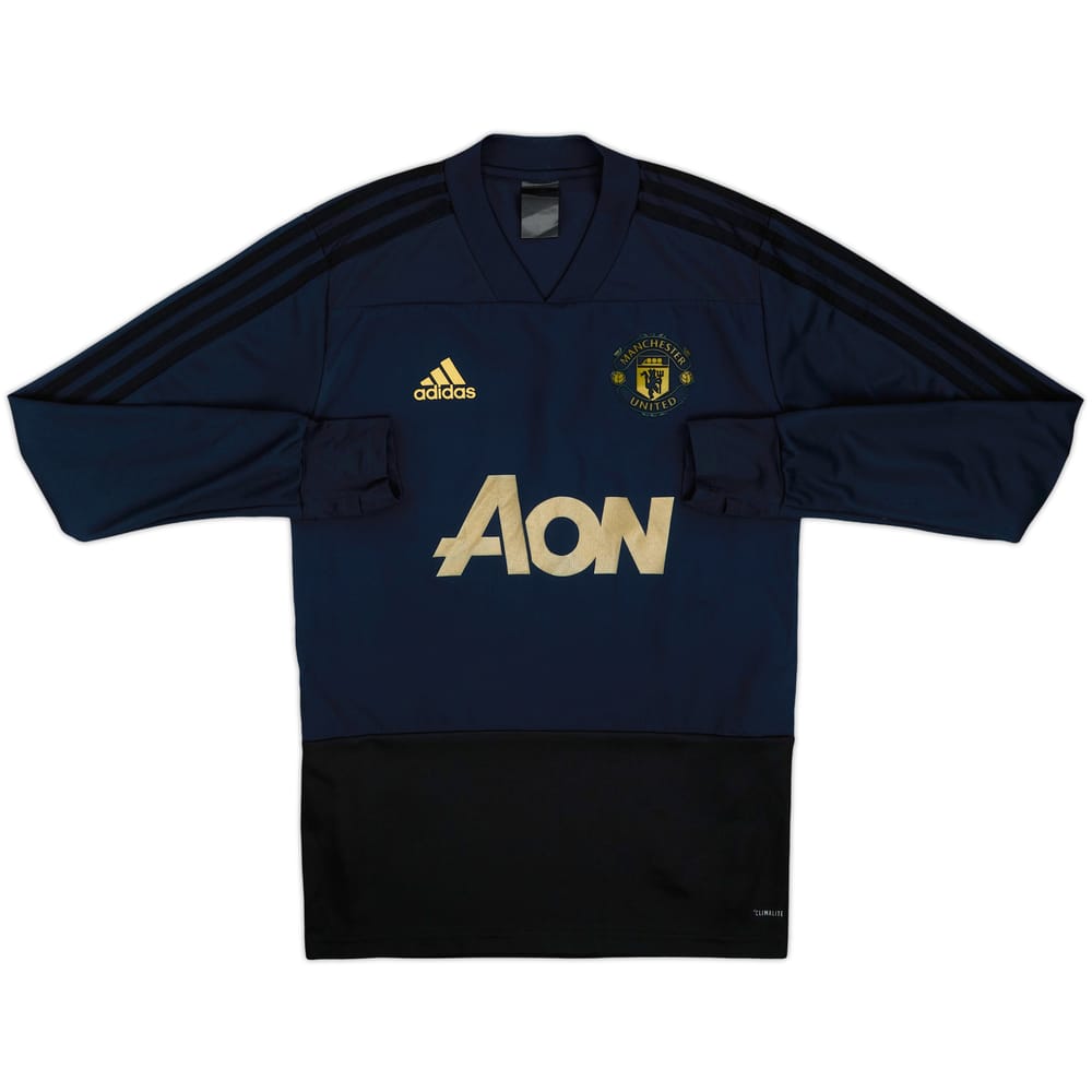2018-19 Manchester United adidas Training Top - 6/10 - (XS)