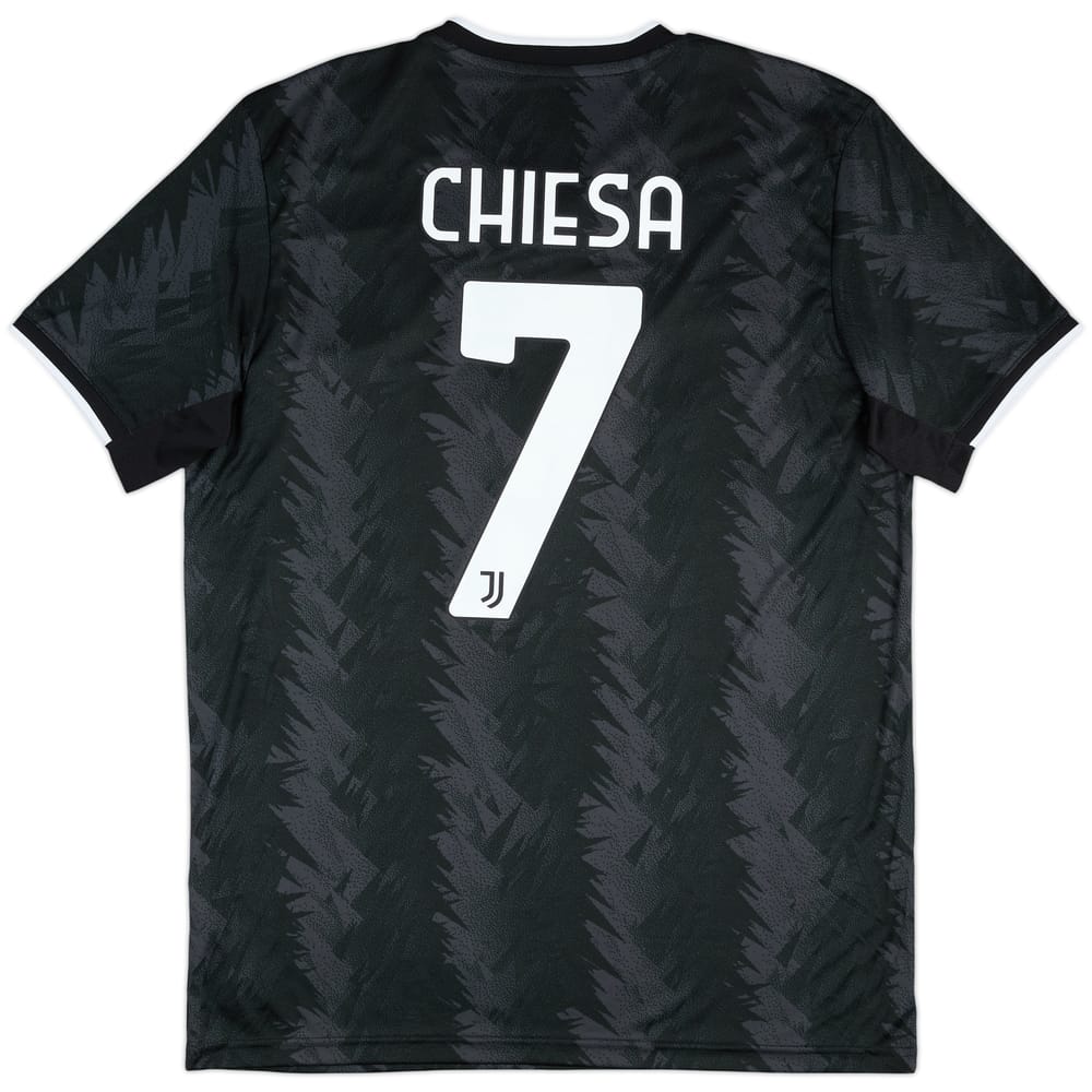 2022-23 Juventus Away Shirt Chiesa #7 - 8/10 - (L)