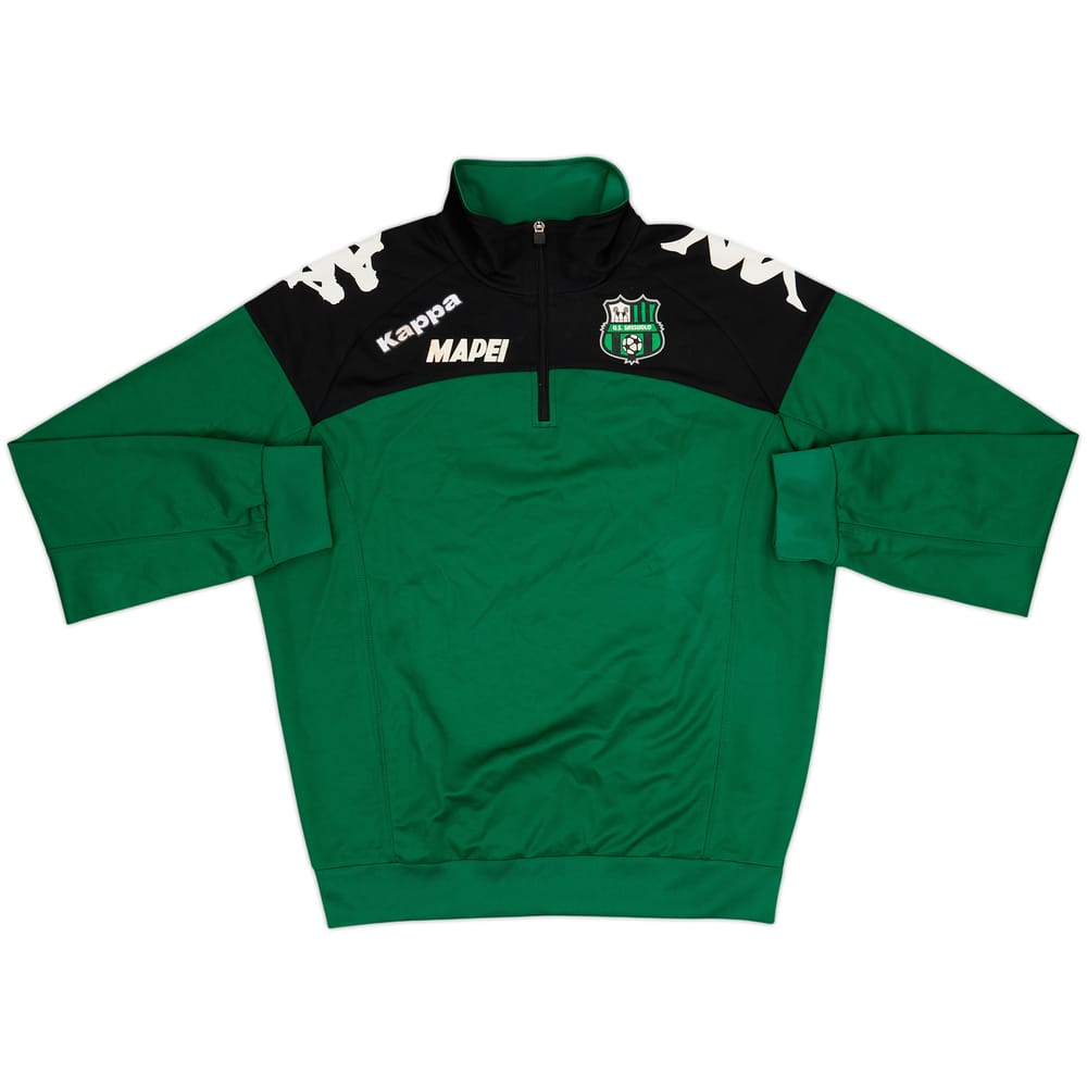 2016-17 Sassuolo Kappa 1/4 Zip Training Top - 6/10 - (L)