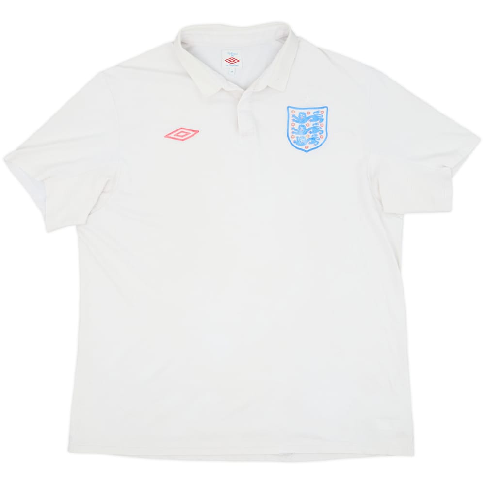 2009-10 England Home Shirt - 5/10 - (XL)