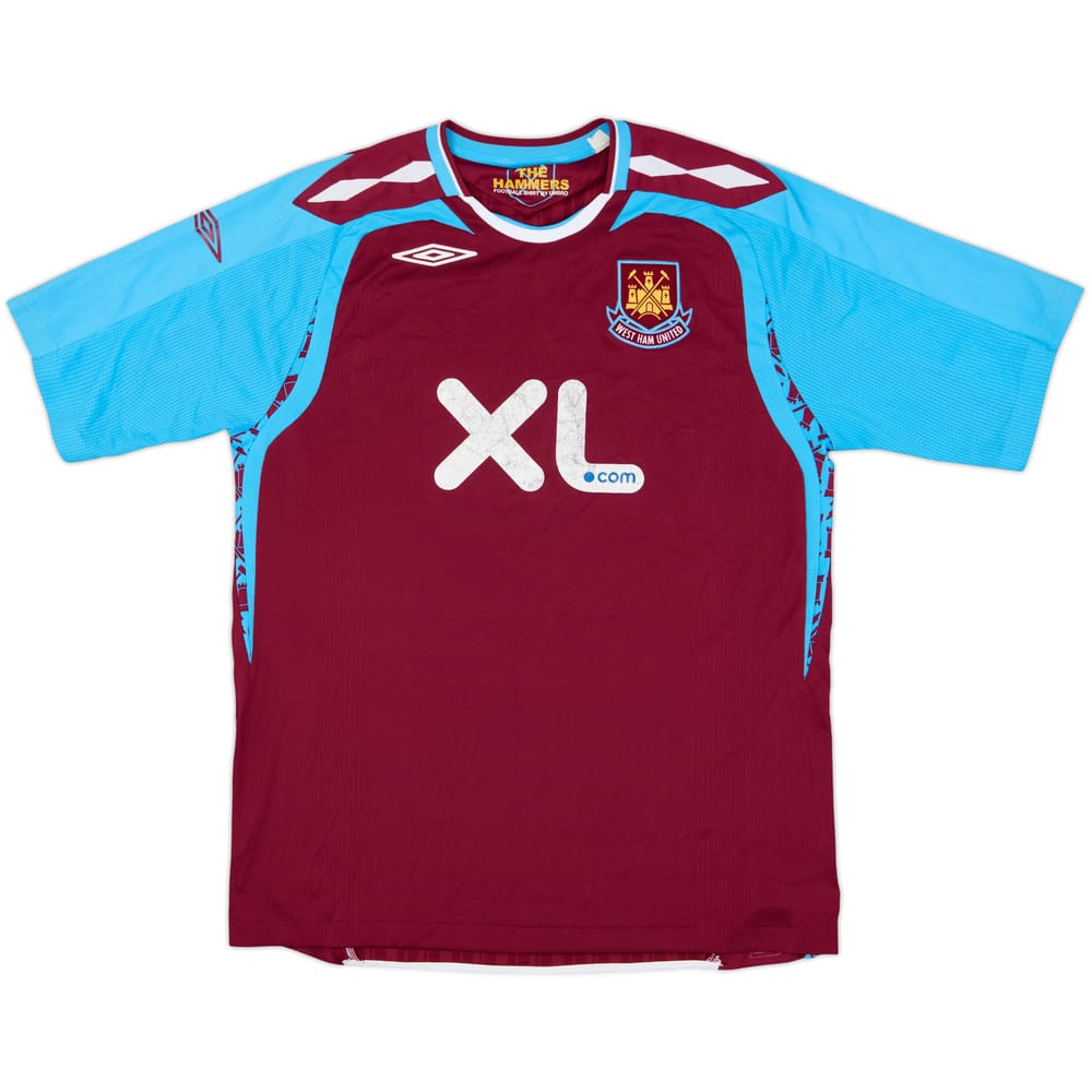 2007-08 West Ham Home Shirt - 5/10 - (L)