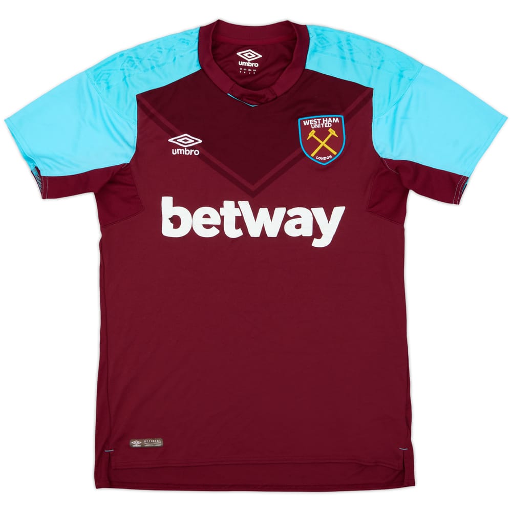 2017-18 West Ham Home Shirt - 5/10 - (M)