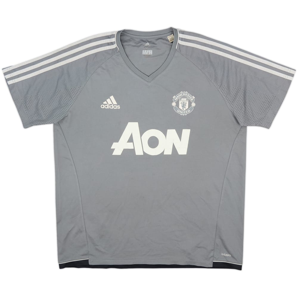 2017-18 Manchester United adizero Training Shirt - 5/10 - (XL)