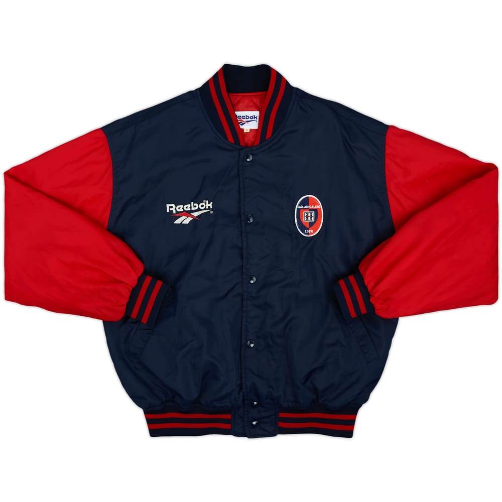 1996-98 Cagliari Reebok Bomber Jacket - 10/10 - (S)