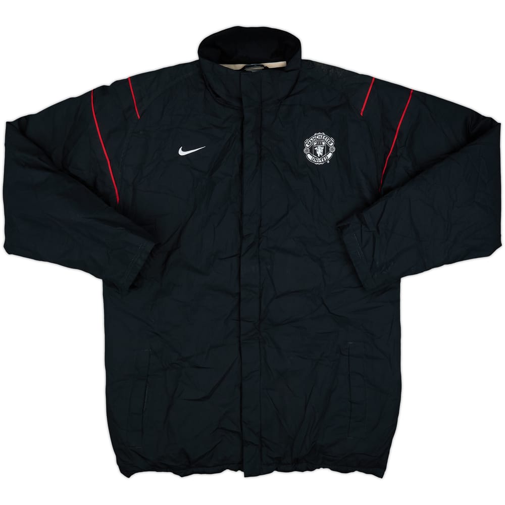 2003-04 Manchester United Nike Padded Bench Coat - 6/10 - (S)
