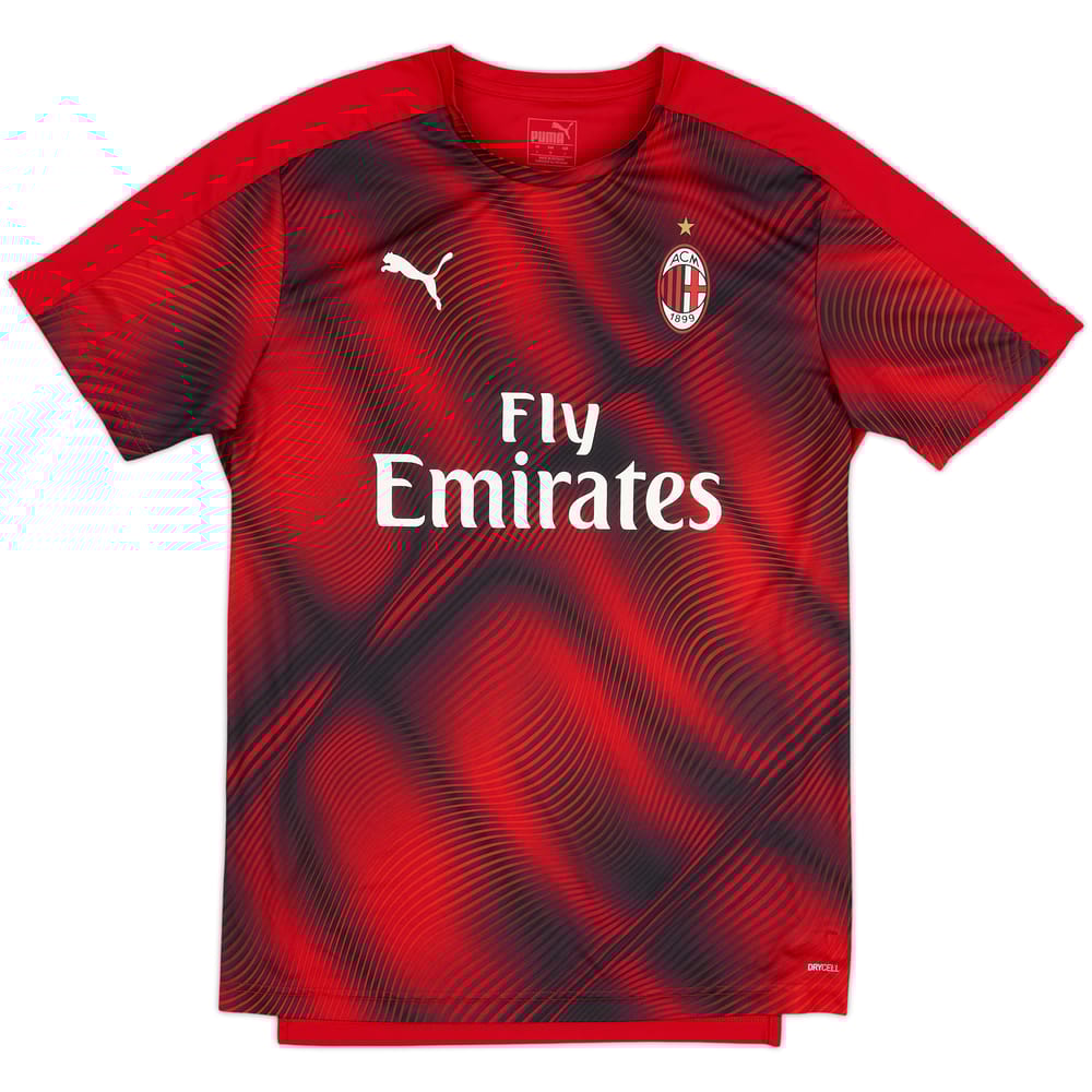 2019-20 AC Milan Puma Training Shirt - 10/10 - (L)