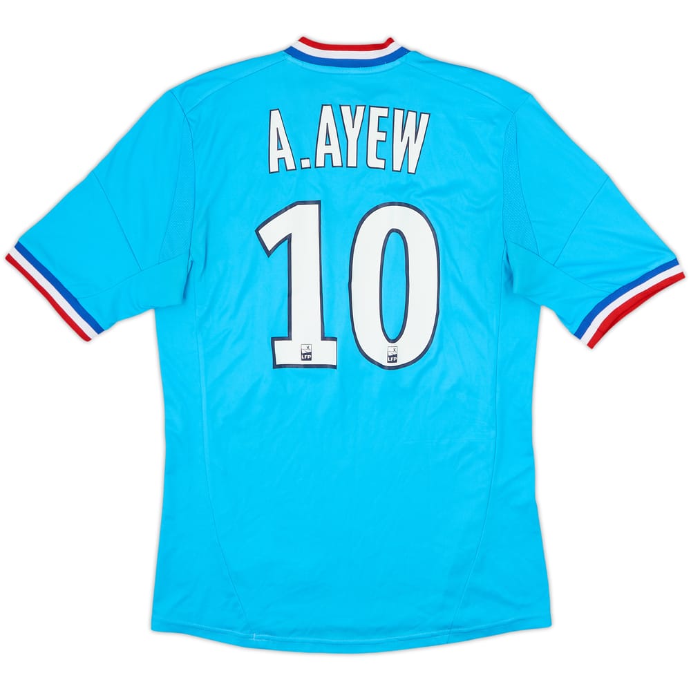 2012-13 Olympique Marseille Away Shirt A.Ayew #10 - 7/10 - (S)