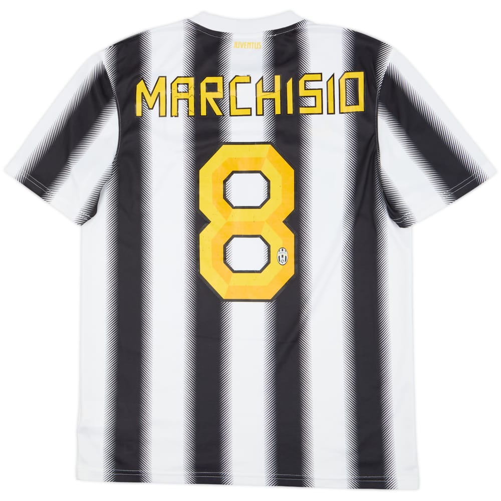 2011-12 Juventus Home Shirt Marchisio #8 - 6/10 - (M)
