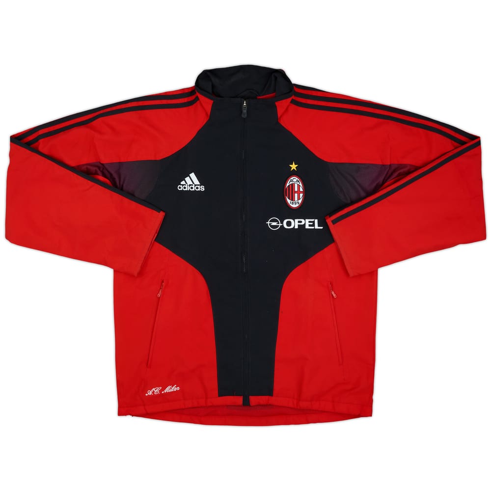2004-05 AC Milan adidas Track Jacket - 7/10 - (M)