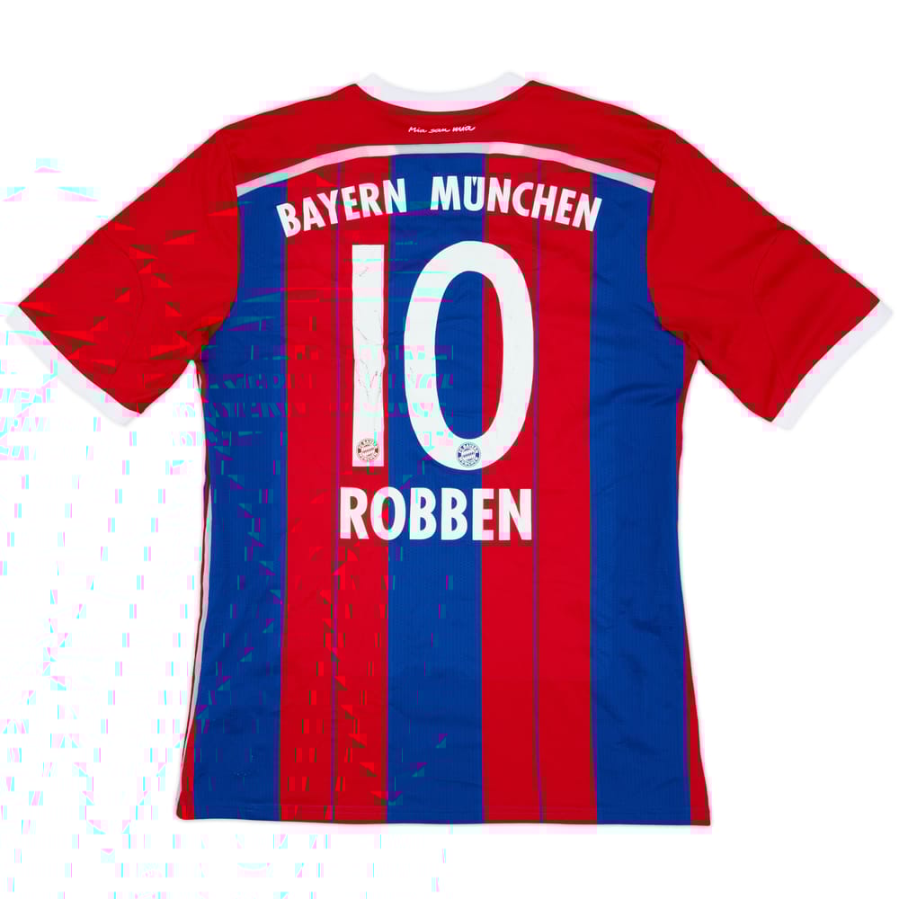 2014-15 Bayern Munich Home Shirt Robben #10 - 5/10 - (L)