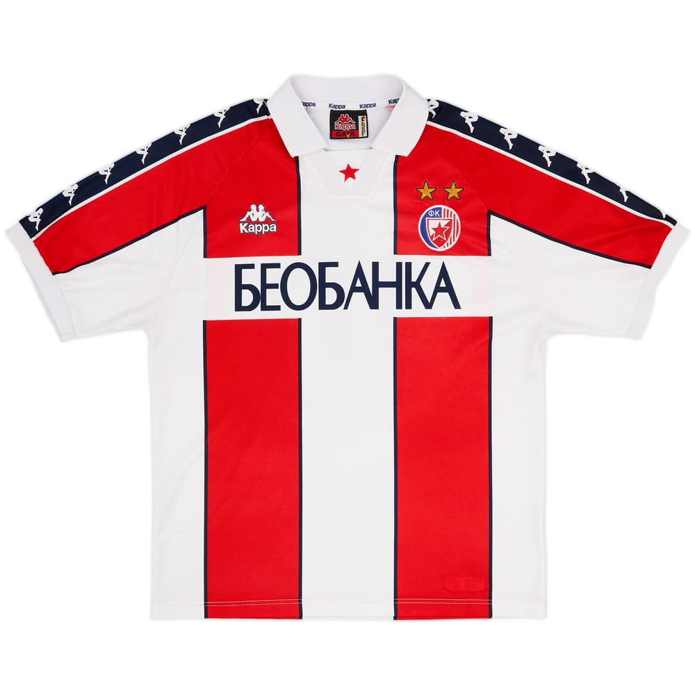 1996-98 Red Star Belgrade Home Shirt #10 - 7/10 - (L)