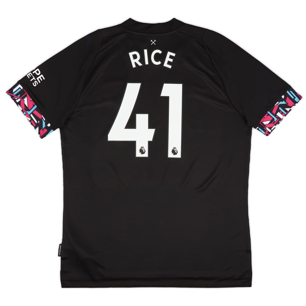 2022-23 West Ham Away Shirt Rice #41