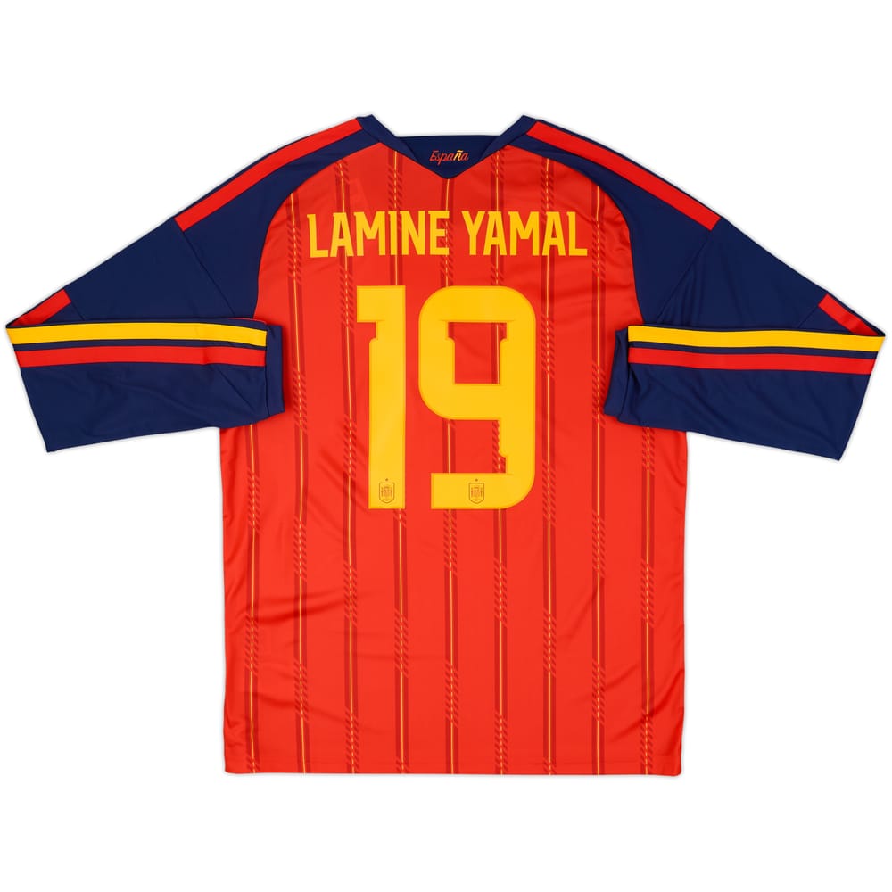 2026-27 Spain Home L/S Shirt Lamine Yamal #19