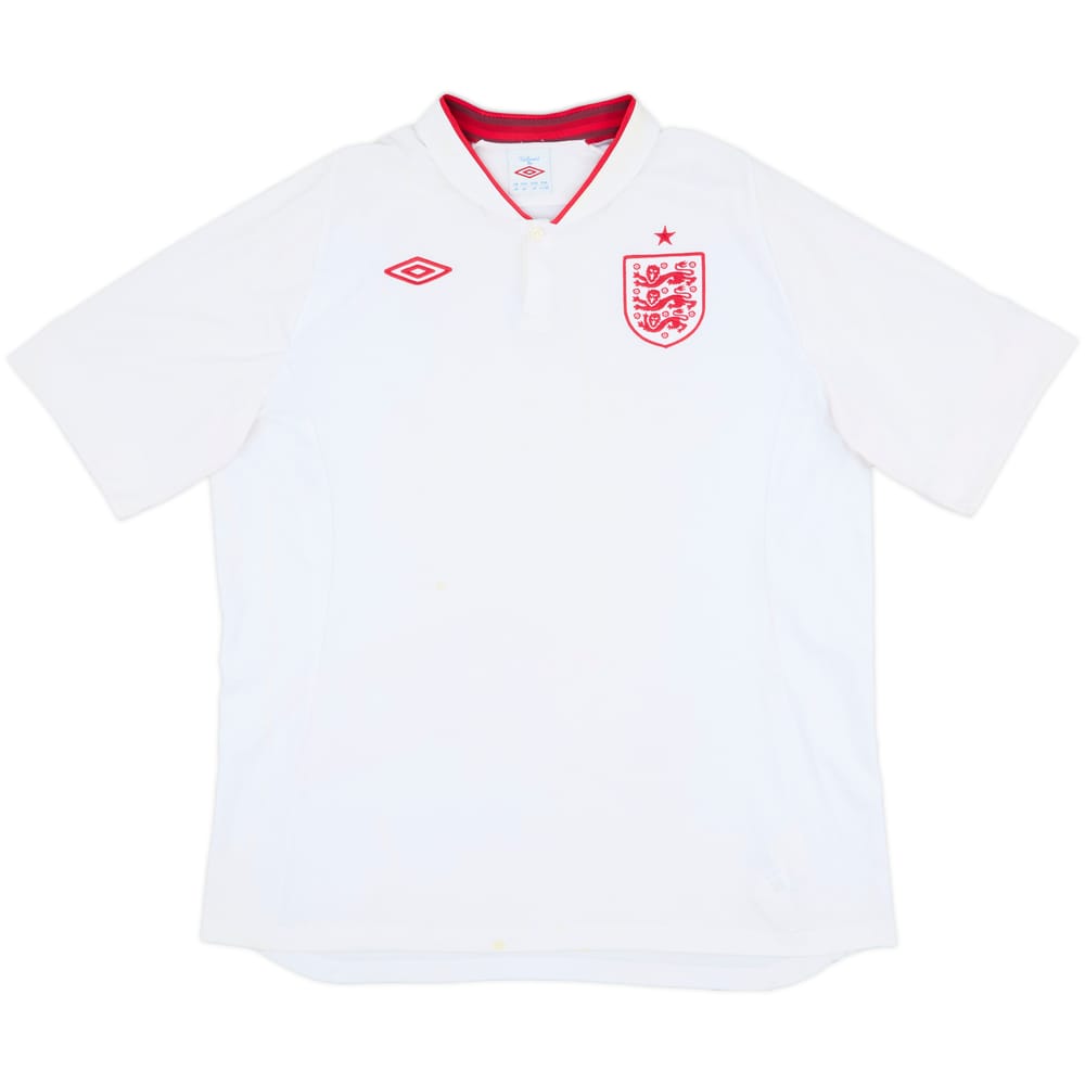 2012-13 England Home Shirt - 5/10 - (XL)